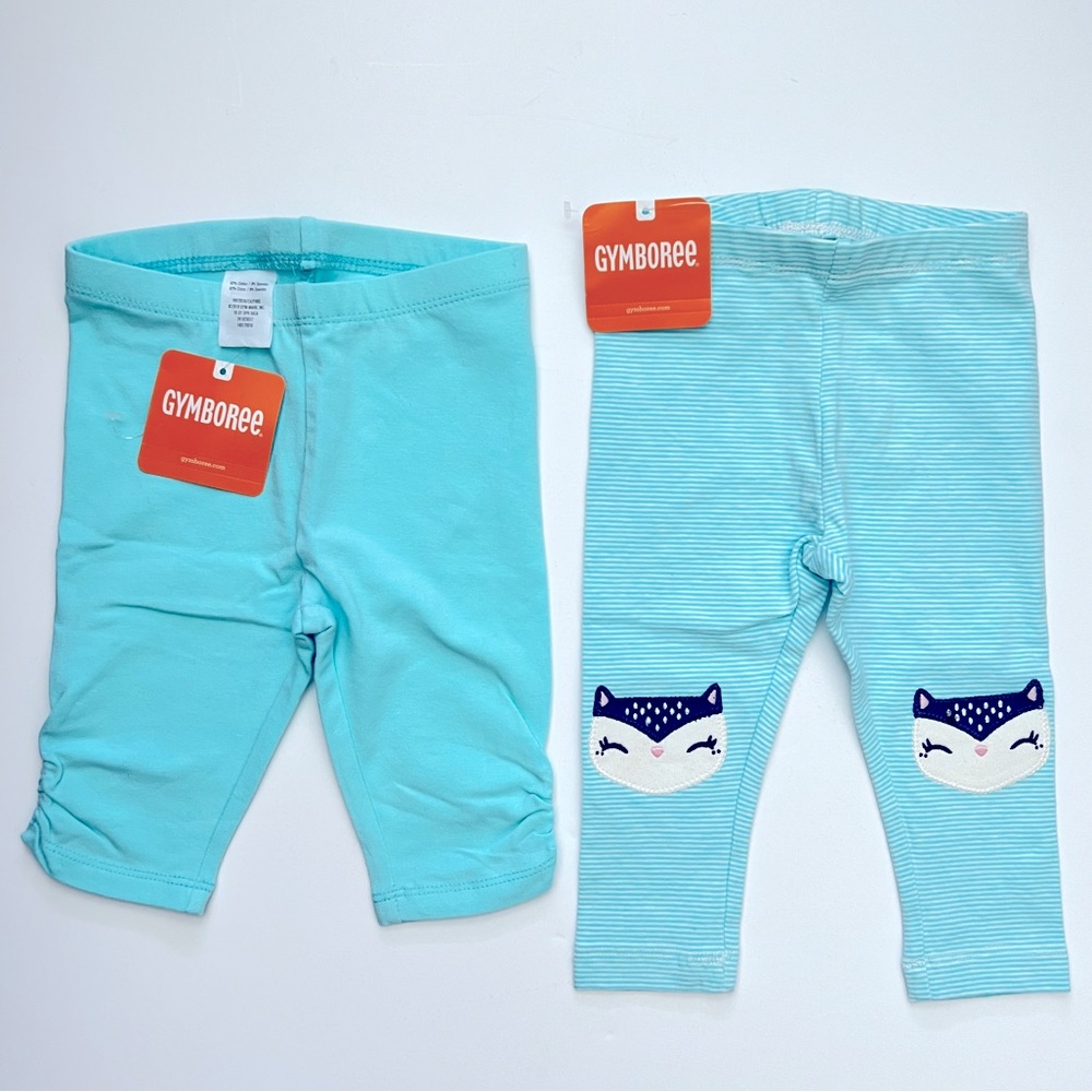 NWT Gymboree Blue Leggings and Capri Leggings